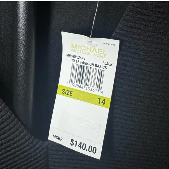 Micheal Kors Black Sleeveless Dress - Picture 6 of 6